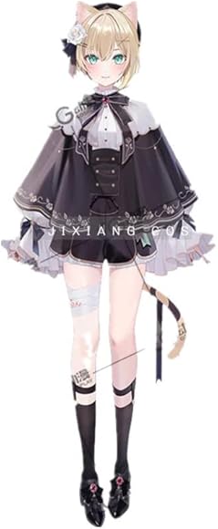 即日発送可能 ぶいすぽっ！ 胡桃のあ 猫耳 コスプレ フルセット 即日発送可能 ぶいすぽっ！ 胡桃のあ 猫耳 コスプレ フルセット